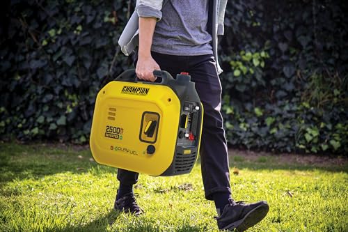 2500-Watt Dual Fuel Portable Inverter Generator Q40075