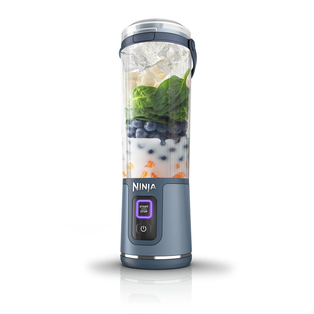 18 oz. Portable Blending Vessel with Leakproof Lid and Sip Spout, Denim Blue B9546