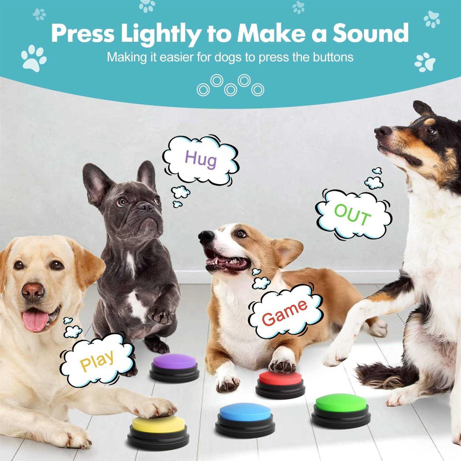 Dog Buttons for Communication Starter Pack U43624