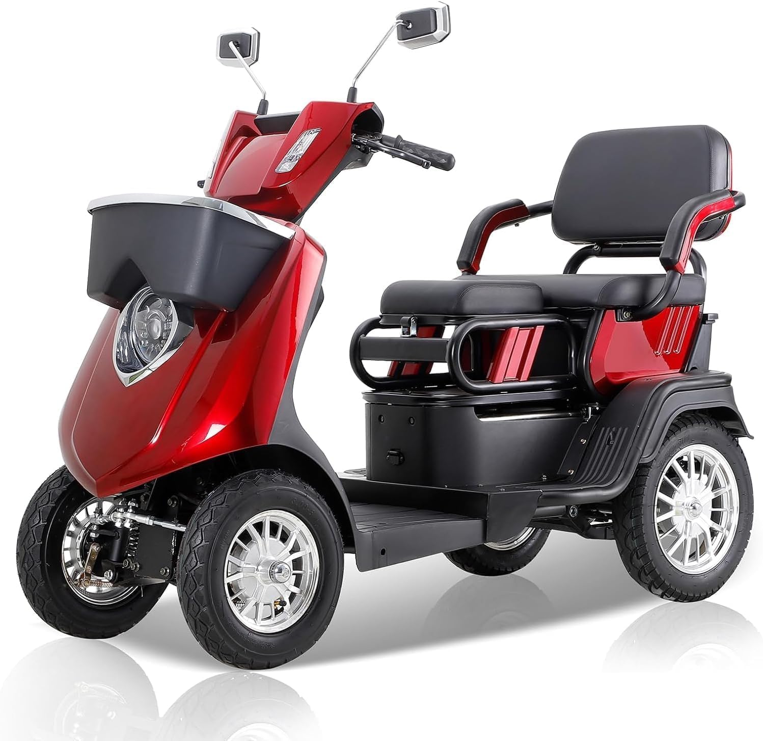 Red 2 Seater Mobility Scooter K4885